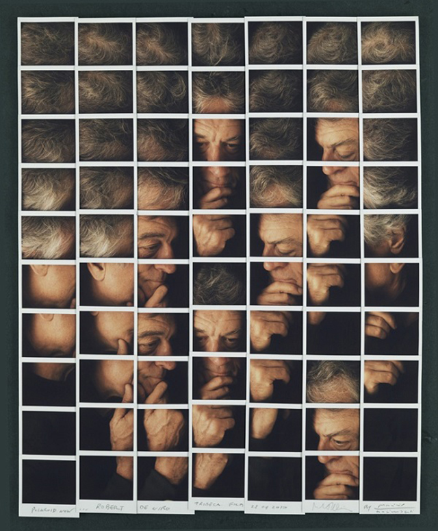 Polaroid Portrait Mosaic by Maurizio Galimberti | Yellowtrace.