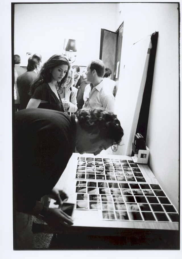 Behind the scenes.