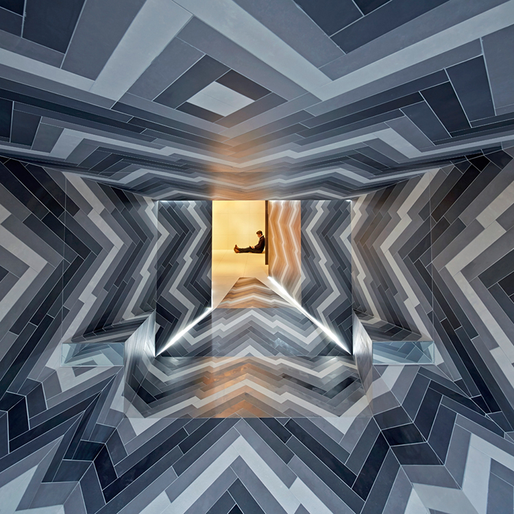 Pulsate installation design by Lily Jencks & Nathanael Dorent at Capitol Designer Studio, London | Yellowtrace.