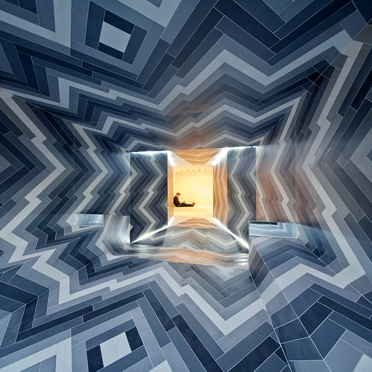 Pulsate installation design by Lily Jencks & Nathanael Dorent at Capitol Designer Studio, London | Yellowtrace.