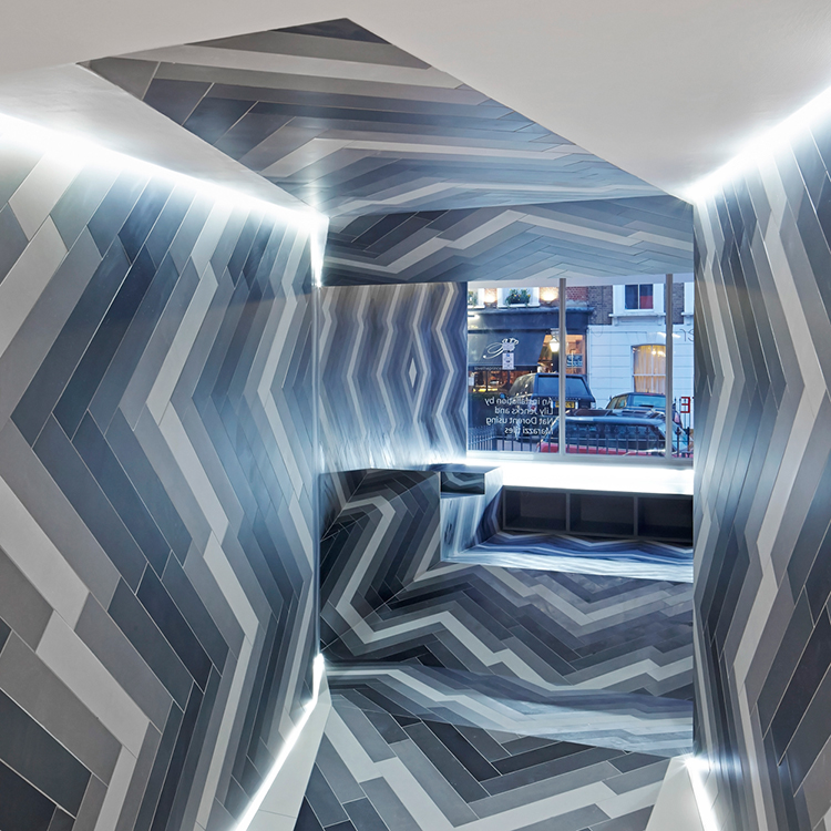 Pulsate installation design by Lily Jencks & Nathanael Dorent at Capitol Designer Studio, London | Yellowtrace.