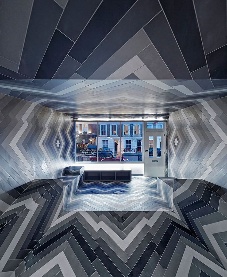 Pulsate installation design by Lily Jencks & Nathanael Dorent at Capitol Designer Studio, London | Yellowtrace.