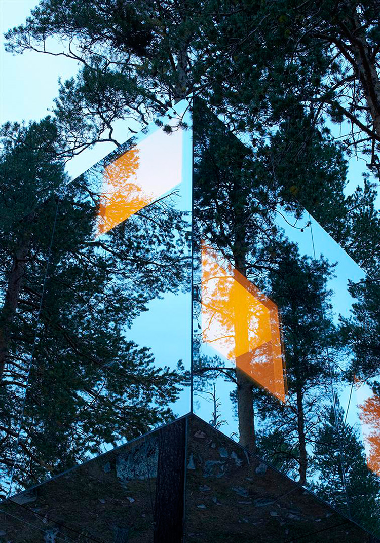 Treehotel Hotel - Mirrorcube | Yellowtrace.