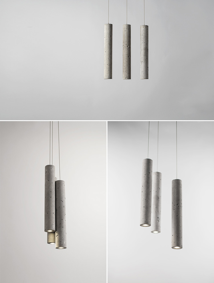 Cement Series Lighting by Bentu Design at Salone Satellite 2013 | Yellowtrace.