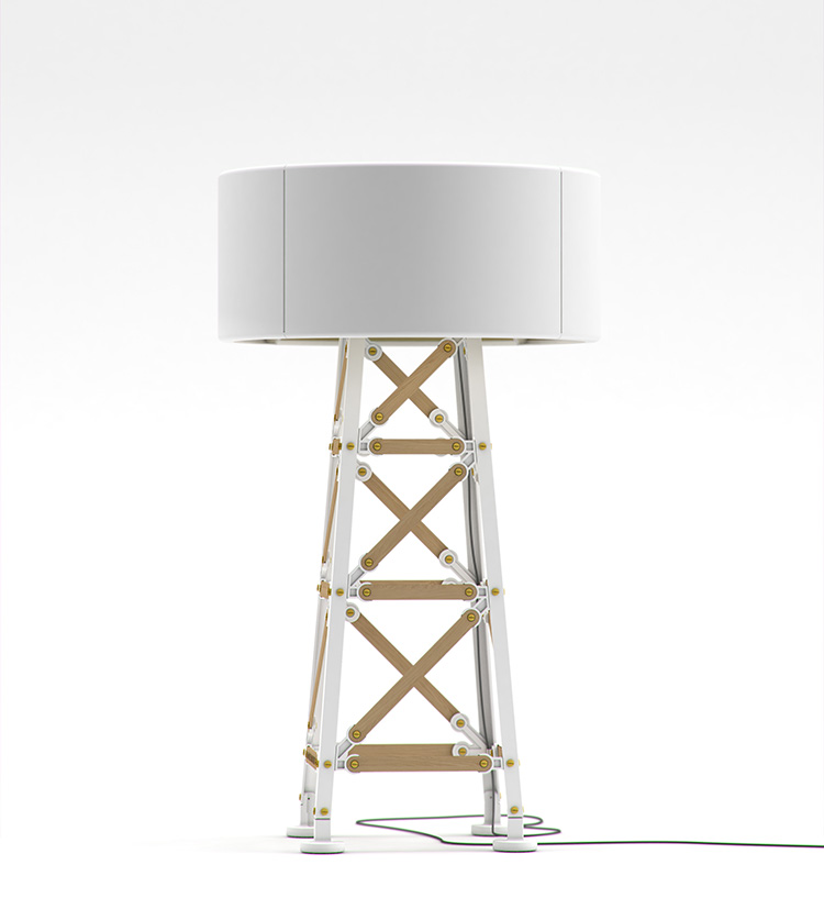 Construction Lamp WhiteWood S 80 by Joost van Bleiswijk for Moooi | Yellowtrace.