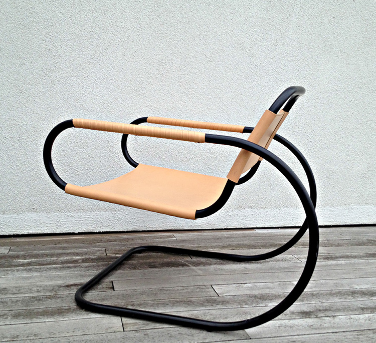 ECCO Lounge Chair by Andrea Borgogni at Salone Satellite 2013 | Yellowtrace.