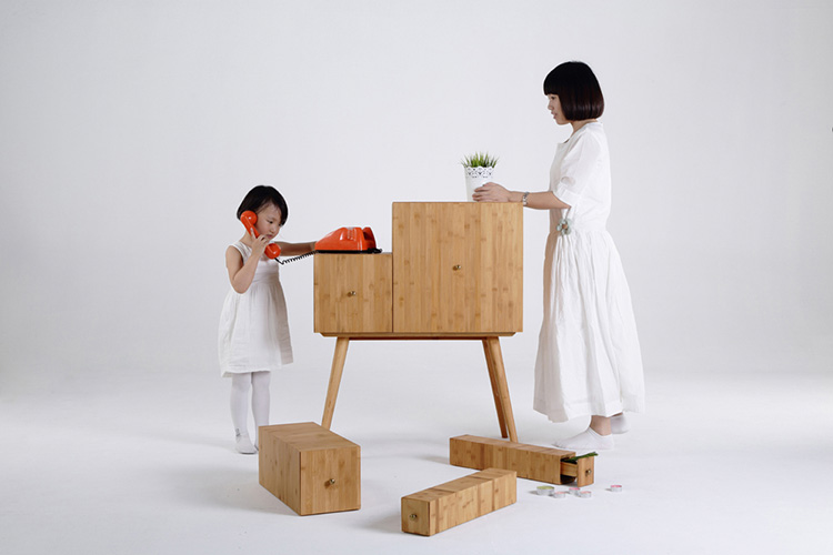 Fibonacci Cabinets by UT.AD (Utopia Architecture & Design) at Salone Satellite 2013 | Yellowtrace.