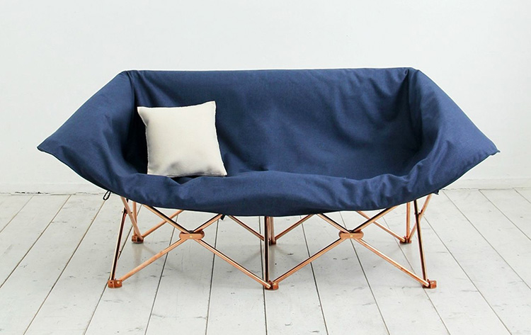 KAMP Sofa by Studio KAMKAM at Salone Satellite 20130 | Yellowtrace.