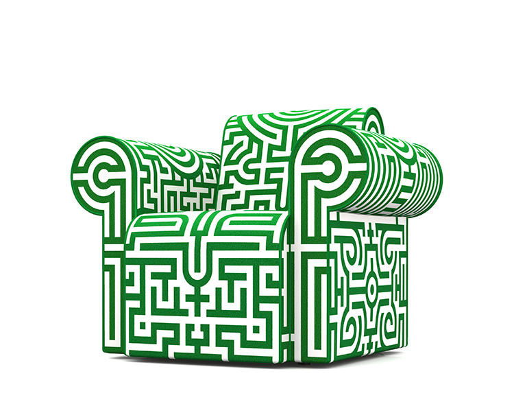 Labyrinth Chair Original by Studio Job for Moooi | Yellowtrace.