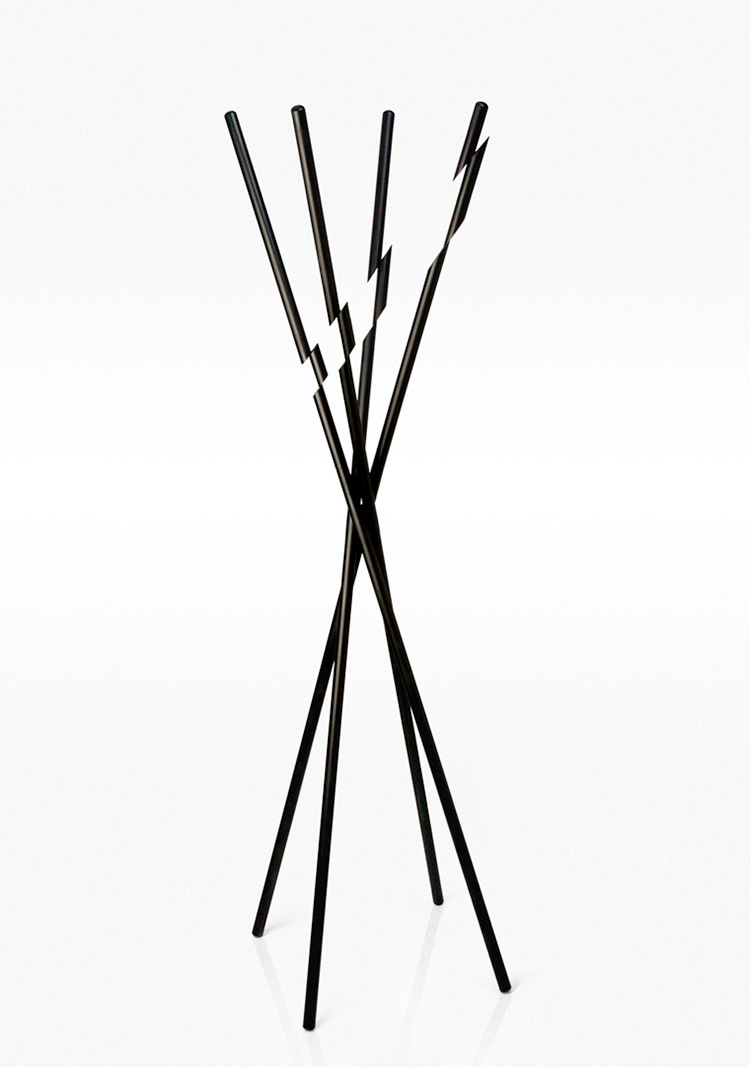 MODIFIED Coat Hanger by Taewoo Kim at Salone Satellite 2013 | Yellowtrace.