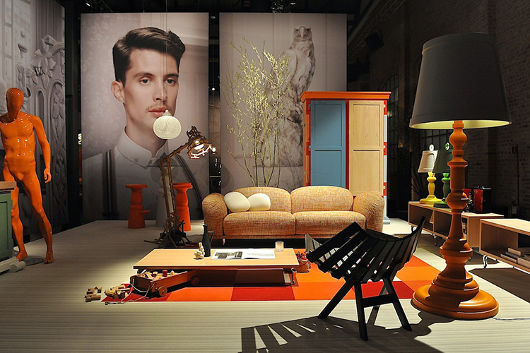 Moooi Unexpected Welcome show at Milan Design Week 2013 // Photo © Yellowtrace.