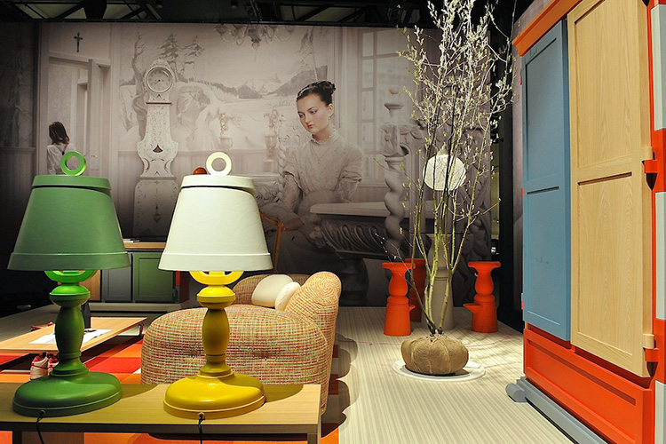 Moooi Unexpected Welcome show at Milan Design Week 2013 // Photo © Yellowtrace.