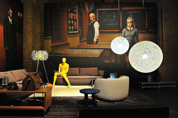 Moooi Unexpected Welcome show at Milan Design Week 2013 // Photo © Yellowtrace.