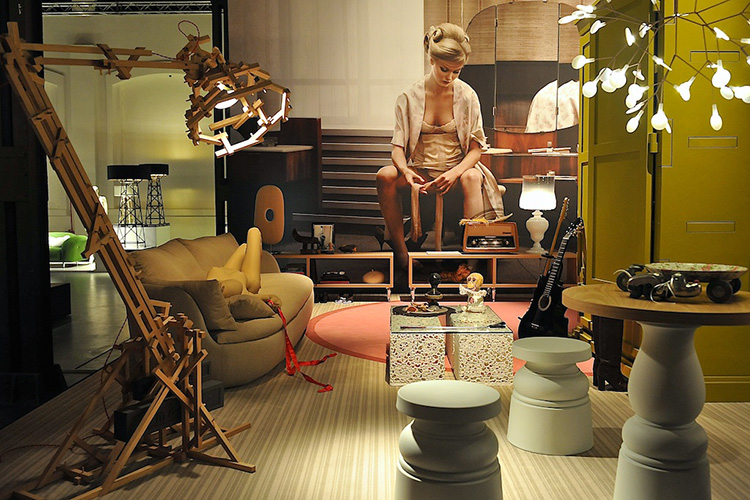 Moooi Unexpected Welcome show at Milan Design Week 2013 // Photo © Yellowtrace.
