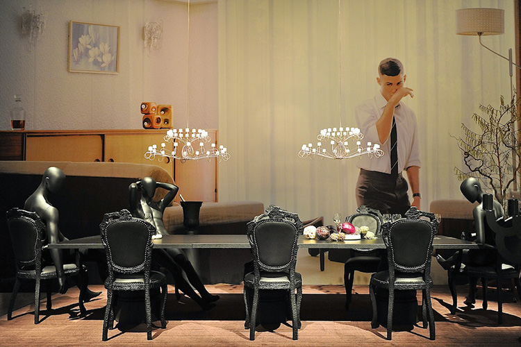 Moooi Unexpected Welcome show at Milan Design Week 2013 // Photo © Yellowtrace.