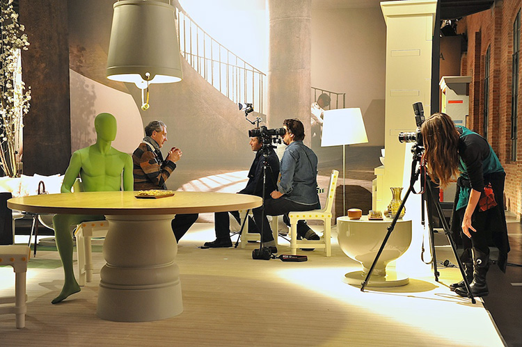 Moooi Unexpected Welcome show at Milan Design Week 2013 // Photo © Yellowtrace.