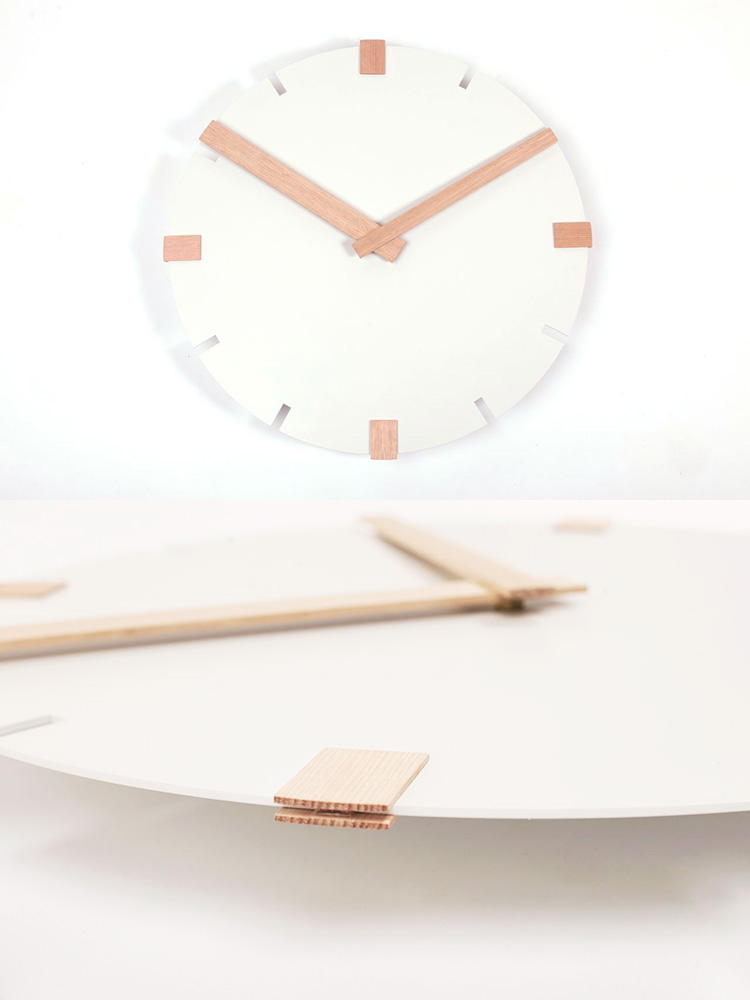 NW6 Clock by Another Small Studio at Salone Satellite 2013 | Yellowtrace.