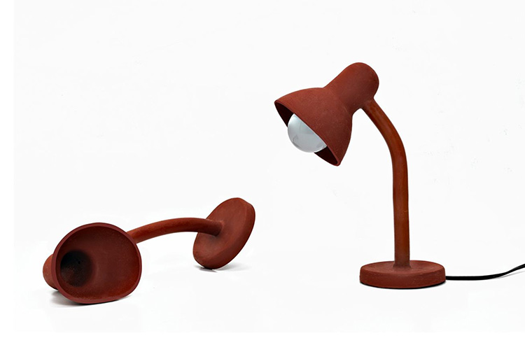 Rubber Lamp by Thomas Schnur at Salone Satellite 20130 | Yellowtrace.