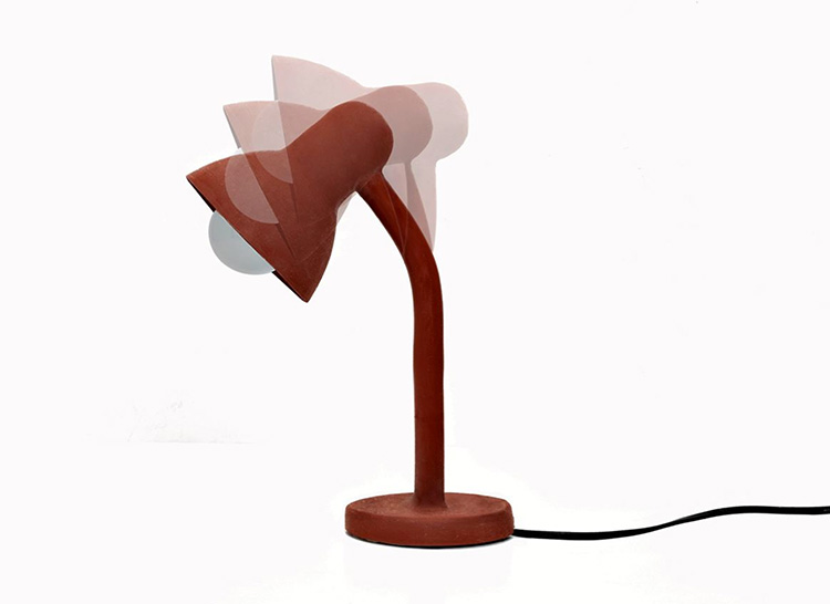 Rubber Lamp by Thomas Schnur at Salone Satellite 20130 | Yellowtrace.