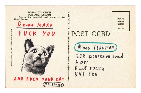 Design Free Thursday // Hate Mail by Mr Bingo.