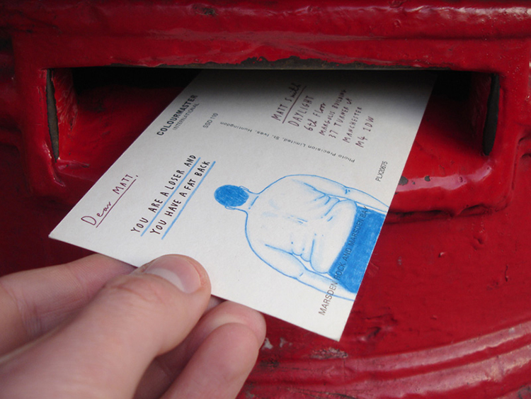Hate Mail Project by Mr Bingo | Yellowtrace.