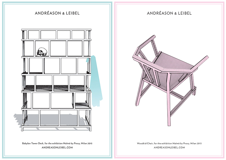 Andréason & Leibel Brochures for Ventura Lambrate 2013 | Yellowtrace.