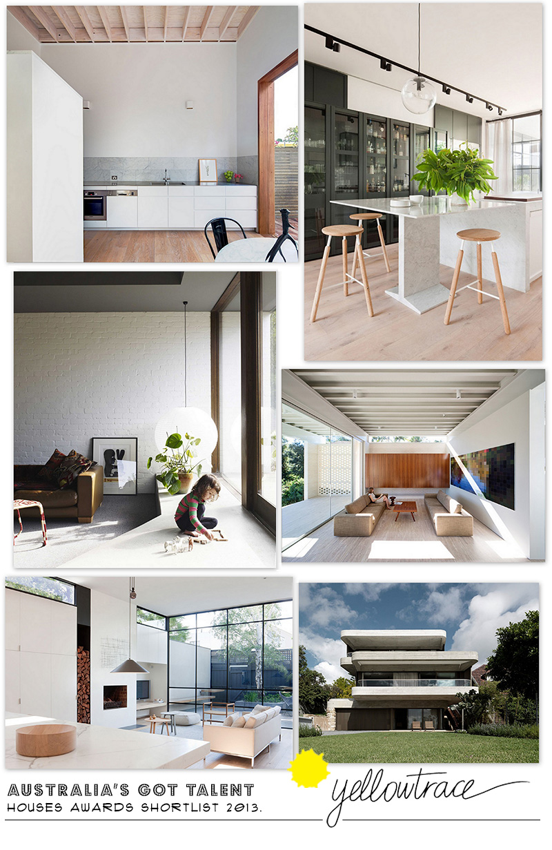 Australia's Got Talent! Houses Awards Shortlist for 2013 | Curated by Yellowtrace. Australian Houses Awards Shortlist for 2013 | Curated by Yellowtrace.