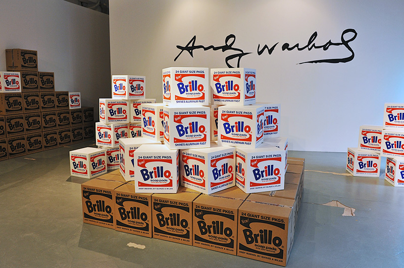 Brillo Box foam ottomans by Fab.com and The Andy Warhol Foundation at Salone del Mobile 2013 | Photo by Nick Hughes for Yellowtrace. Brillo Box foam ottomans by Fab.com and The Andy Warhol Foundation at Salone del Mobile 2013 | Photo by Nick Hughes for Yellowtrace.