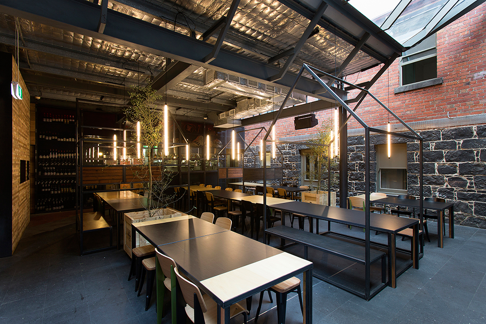 Captain Melville bar and restaurant by Breathe Architecture, Melbourne | Yellowtrace.