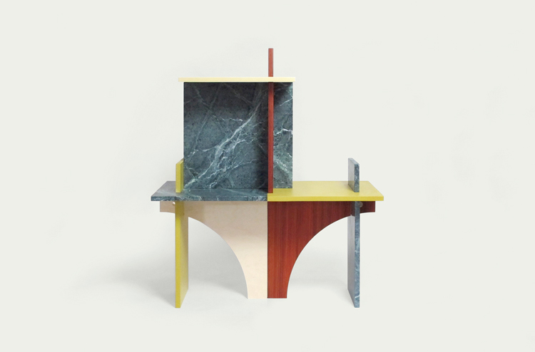Face Value side tables by Earnest Studio at Ventura Lambrate 2013 | Yellowtrace.
