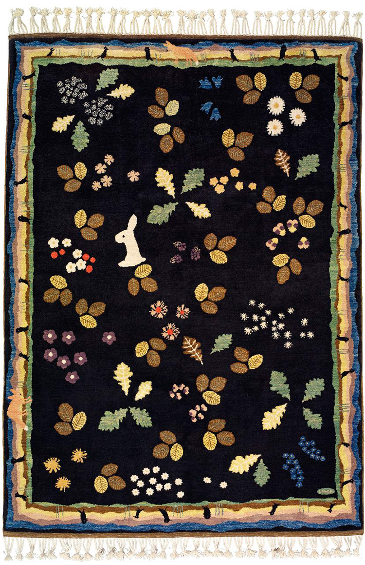 Meadow Rug by Louise Henderstrom at Ventura Lambrate 2013 | Yellowtrace.