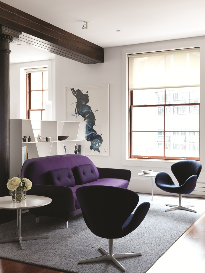Interior Design of Tribeca Loft, NYC by Nexus Designs | Yellowtrace.
