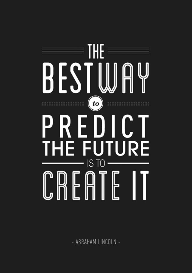 Typography Posters of Inspirational Quotes by Ben Fearnley | Yellowtrace.