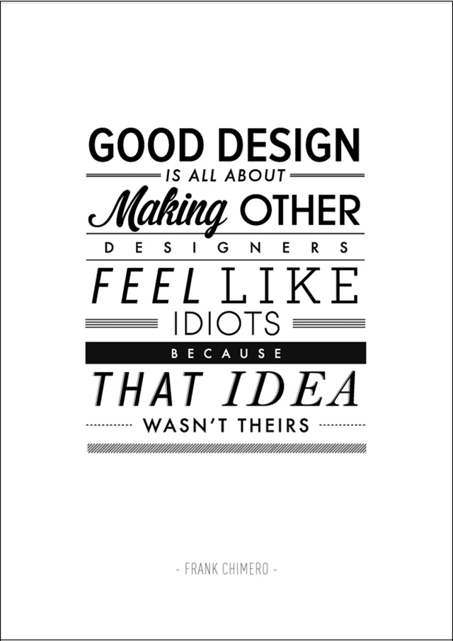Typography Posters of Inspirational Quotes by Ben Fearnley | Yellowtrace.