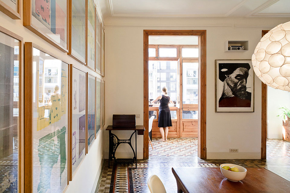 Eixample Apartment by Bach arquitectes in Barcelona, Spain | Yellowtrace.