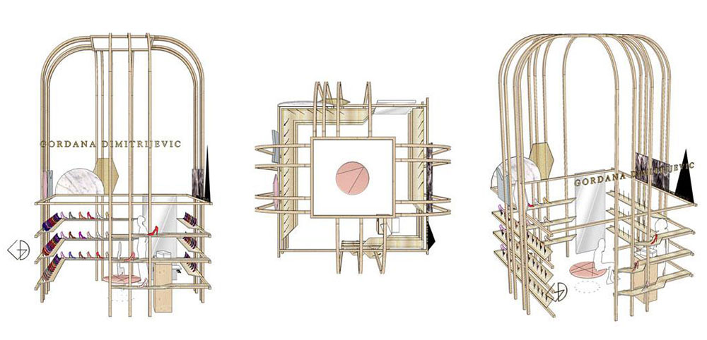 Gordana Dimitrijevic store in Paris by Element-s | Yellowtrace.
