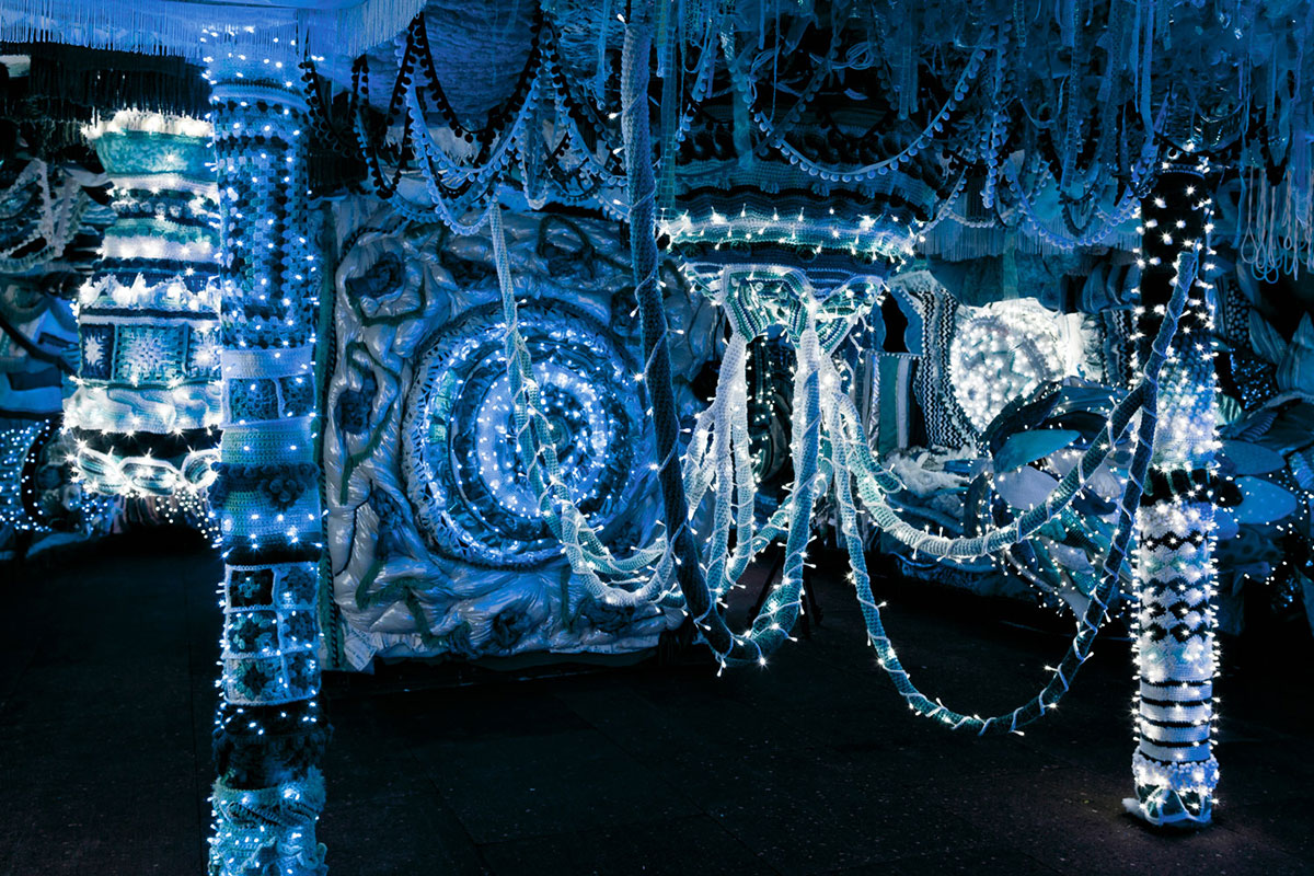 Joana Vasconcelos 'Trafaria Praia', Floating Portuguese Pavilion at Venice Biennale 2013 | Yellowtrace.