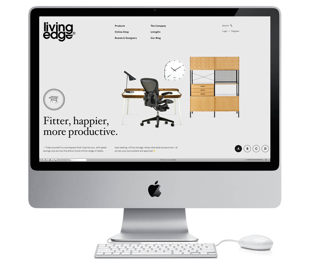 Living Edge new website & online shop | Yellowtrace. Living Edge new website & online shop | Yellowtrace.