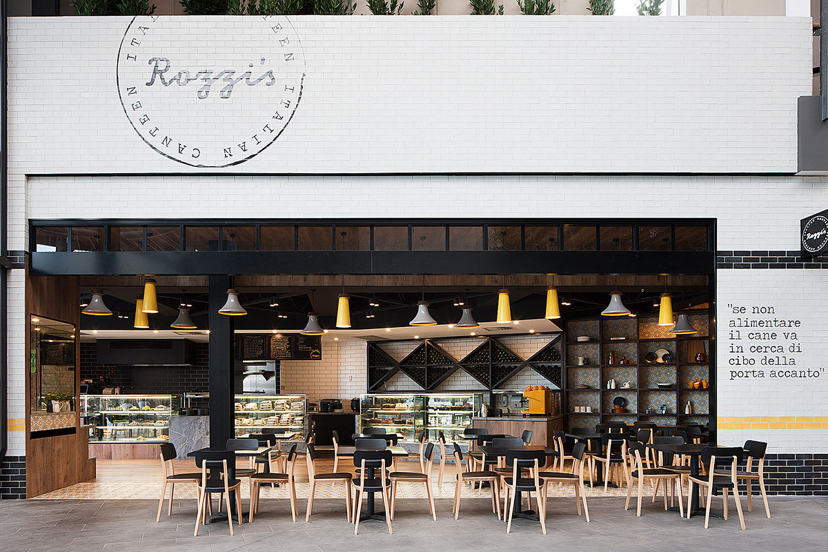Rozzi's Italian Canteen in Melbourne by Mim Design | Yellowtrace.