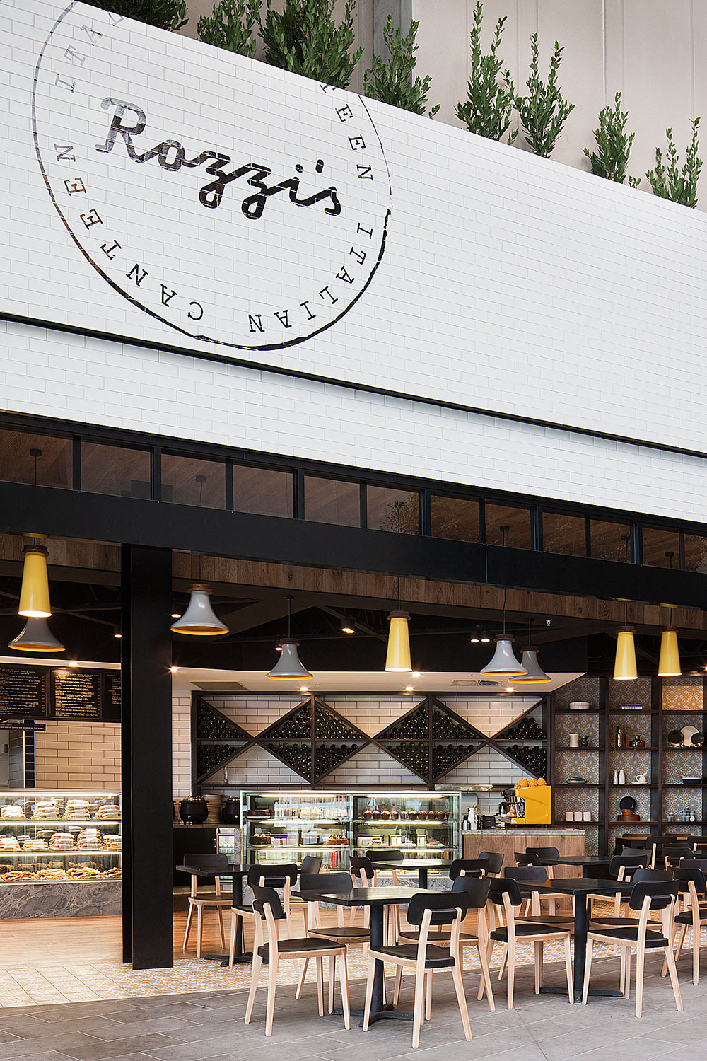 Rozzi's Italian Canteen in Melbourne by Mim Design | Yellowtrace.