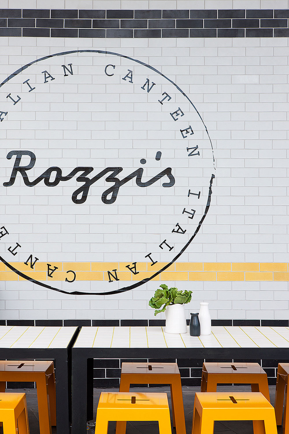 Rozzi's Italian Canteen in Melbourne by Mim Design | Yellowtrace.