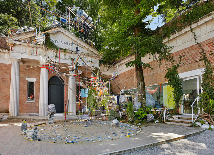 Sarah Sze for US Pavilion Venice Biennale 2013 | Yellowtrace.