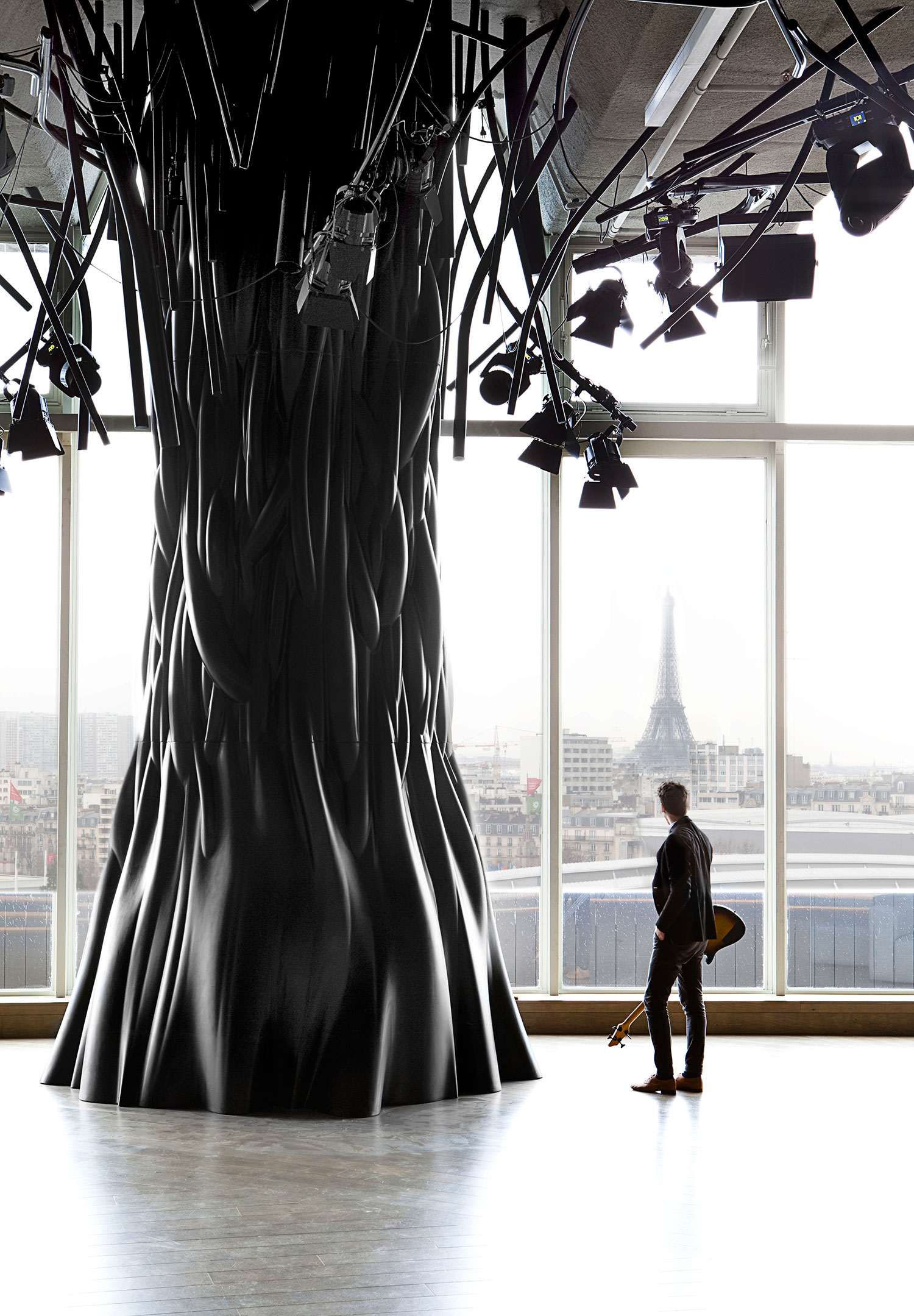 Electric in Paris by Mathieu Lehanneur | Yellowtrace. Trees in Interior Design | Curated by Yellowtrace.