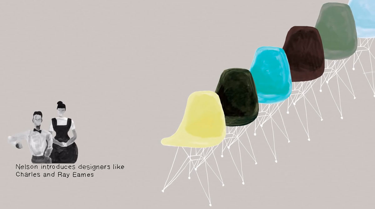108 Years of Herman Miller in 108 Seconds | Yellowtrace.