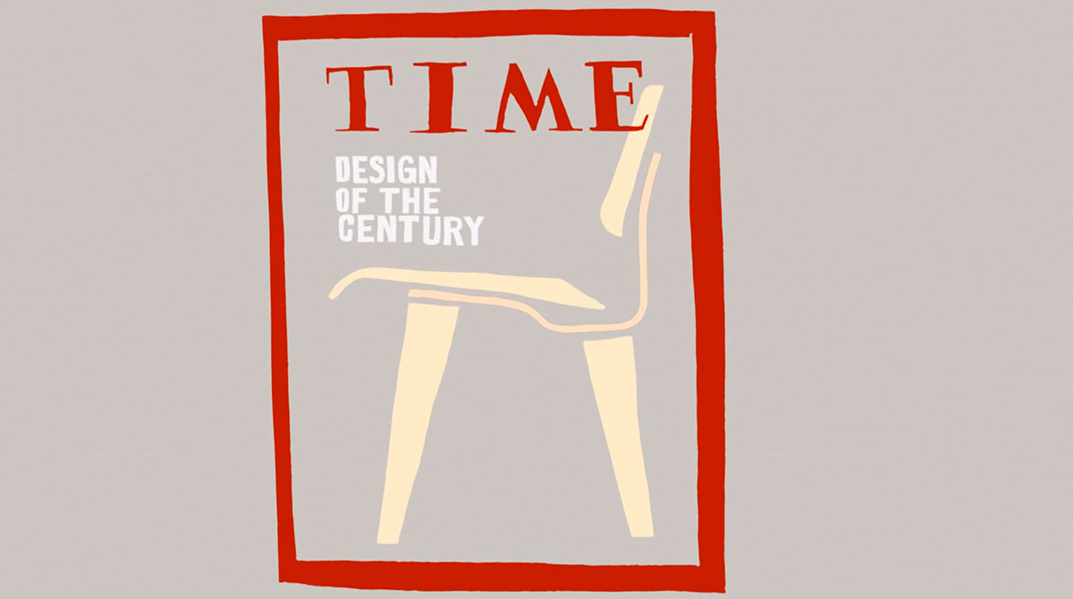 Eames Chair on Time Cover | Yellowtrace.