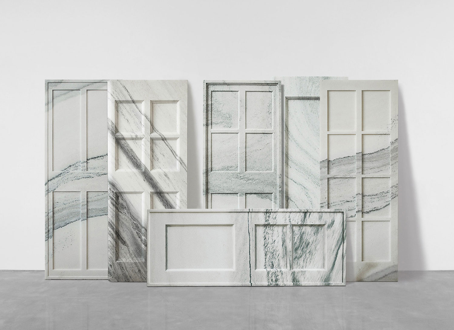 Marble Doors by Ai Weiwei | Yellowtrace.