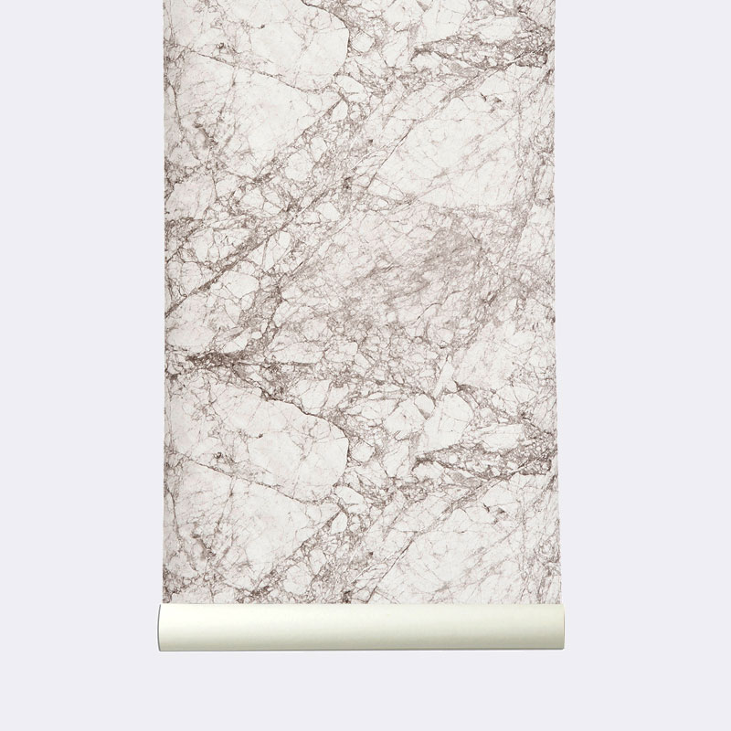 Marble Wallpaper from Ferm Living | Yellowtrace.