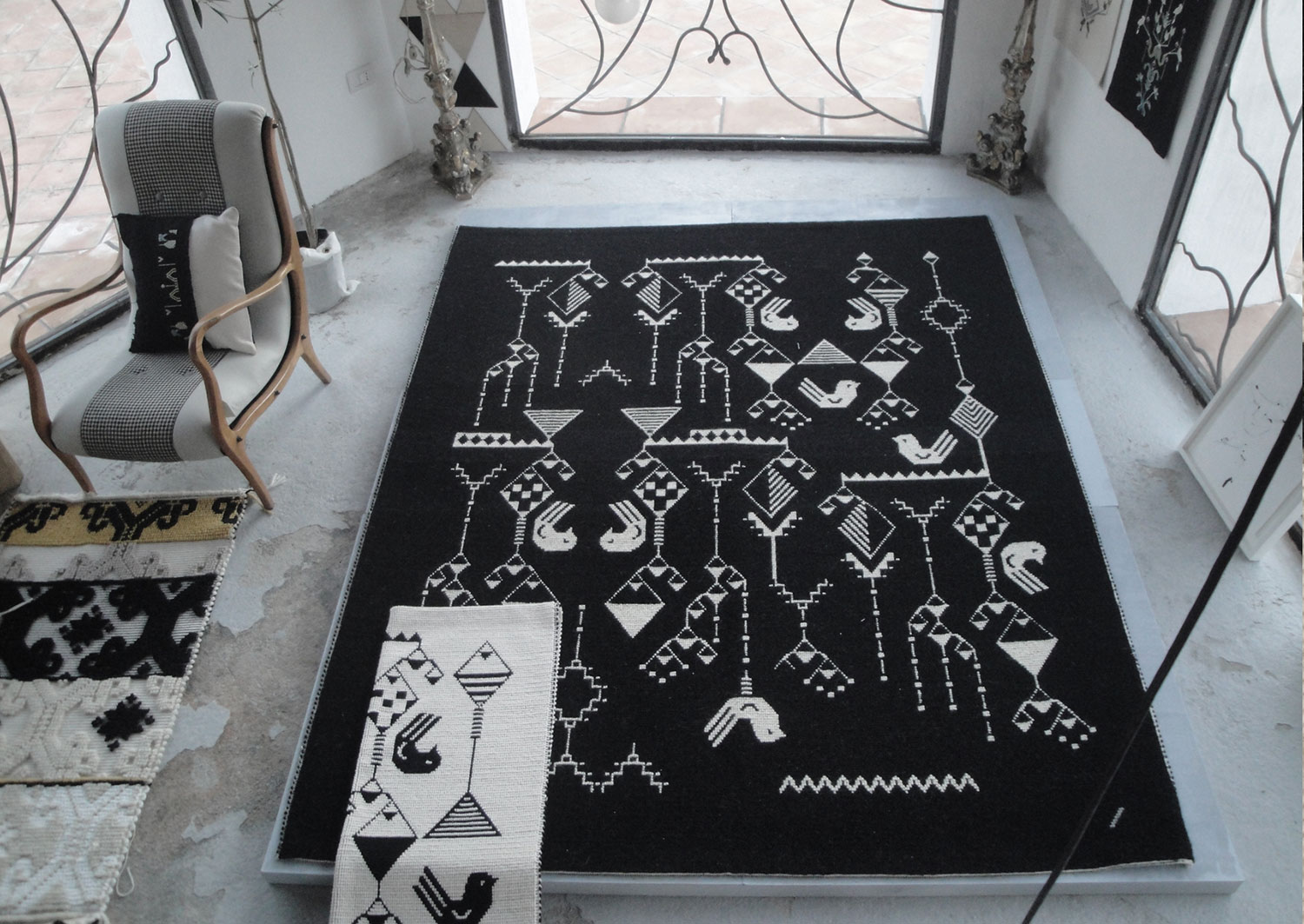 Mio Karo Handmade Textiles Carolina Melis Yellowtrace.