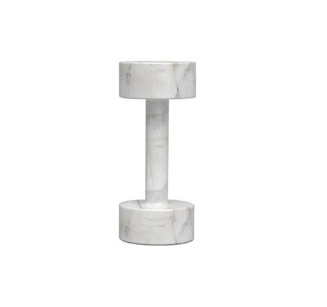 Olympic marlbe dumbbells by Josee Lepage & Guillame Sasseville | Yellowtrace.