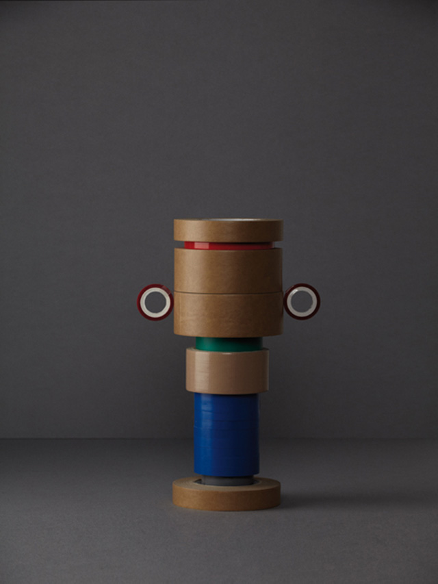 Tape Totems | Yellowtrace.
